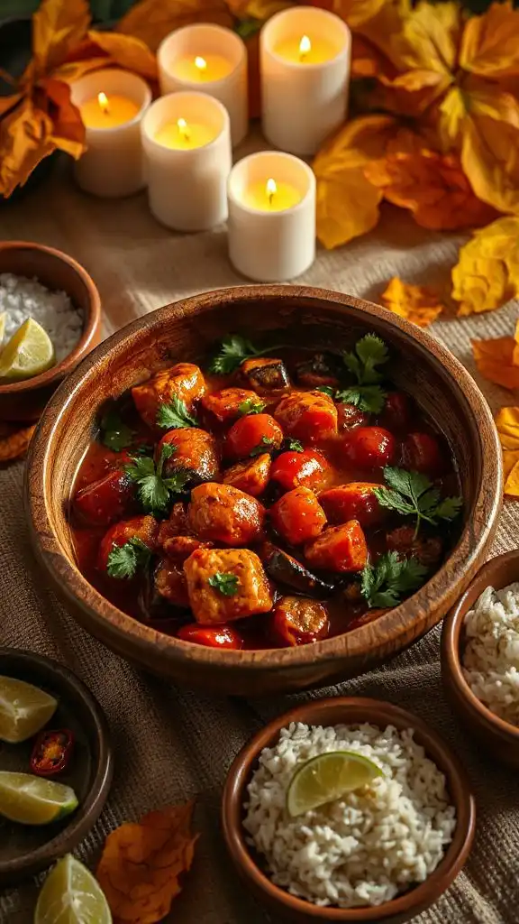flavorful summer vegetable curry