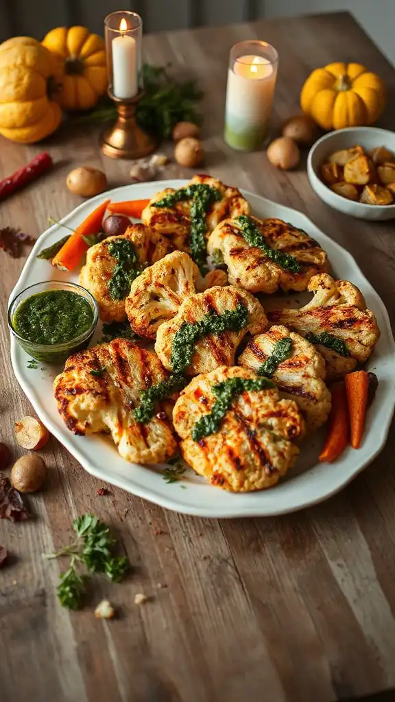 flavorful vegan cauliflower dish
