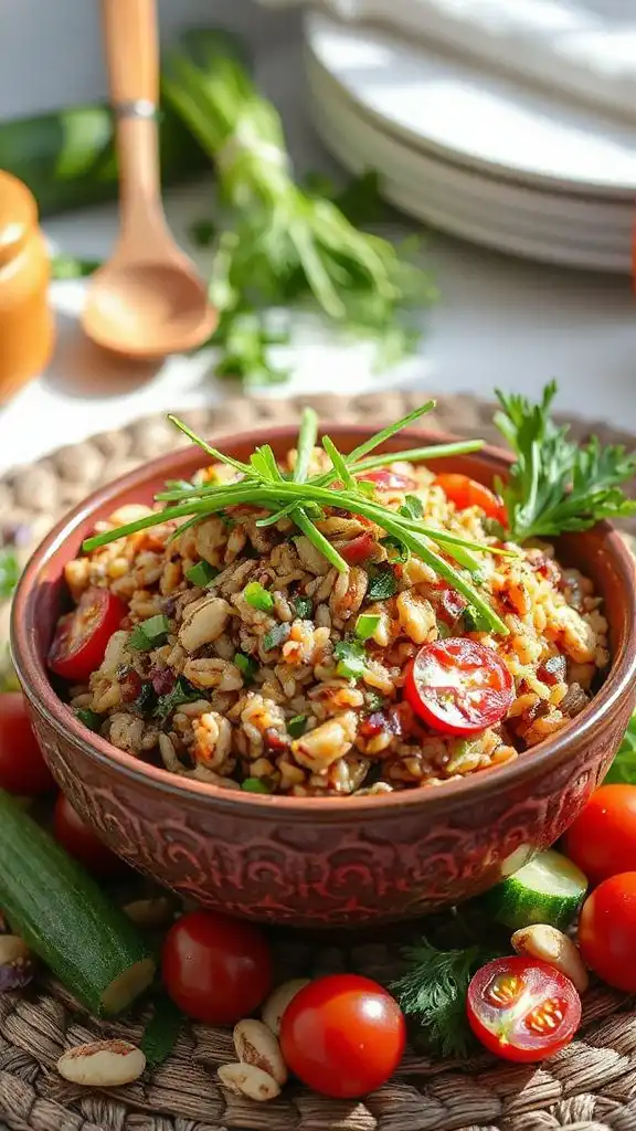 flavorful wild rice salad flavorful wild rice salad