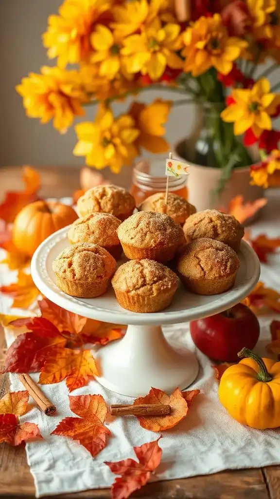 fluffy apple cinnamon muffins