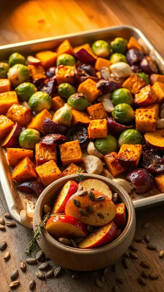 fragrant fall vegetable bake