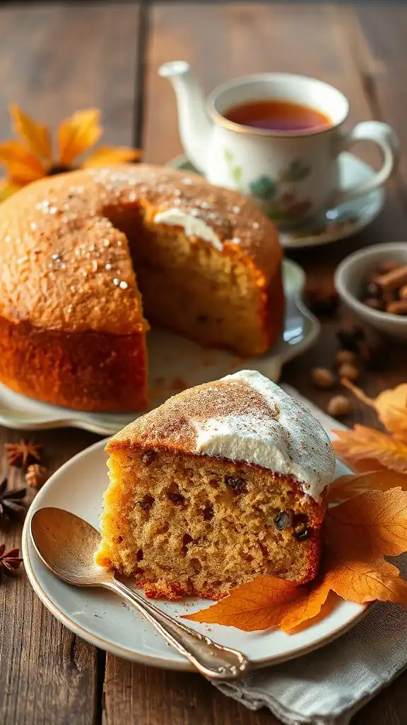 fragrant spiced chai cake fragrant spiced chai cake