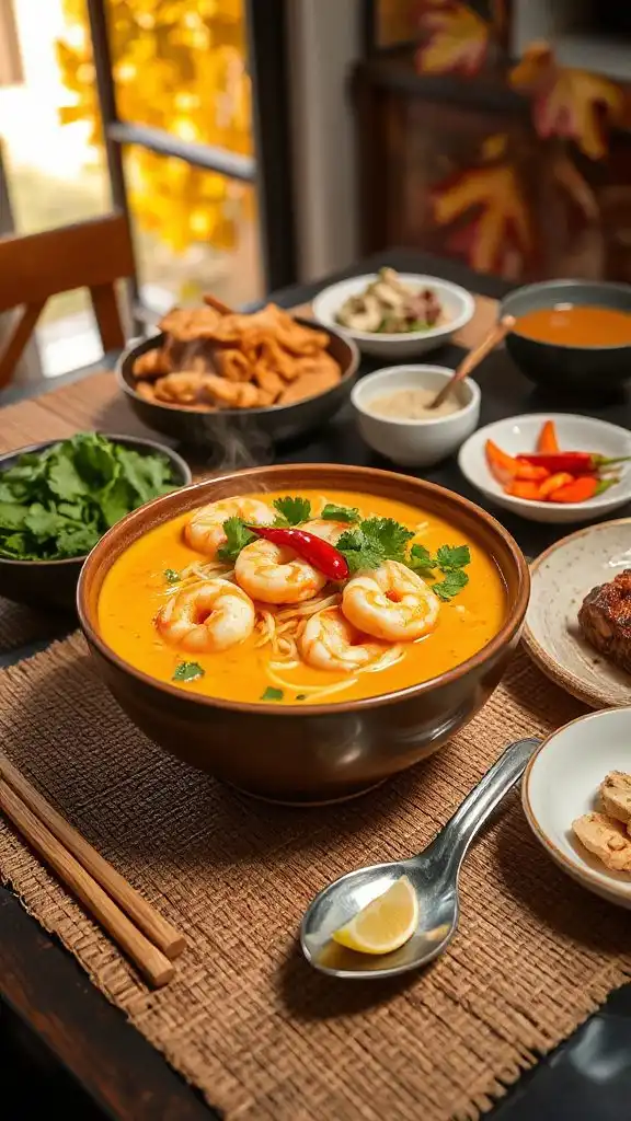 fragrant spicy noodle soup