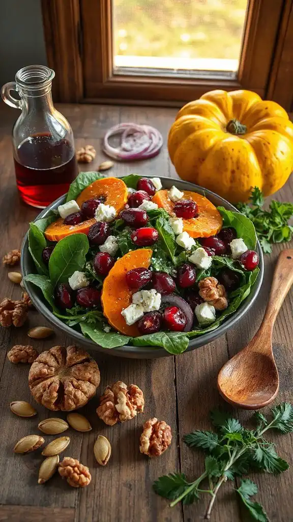 fresh fall salad recipe