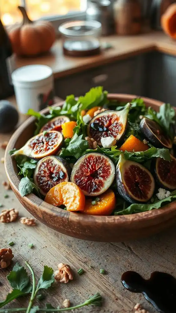 fresh fig arugula salad