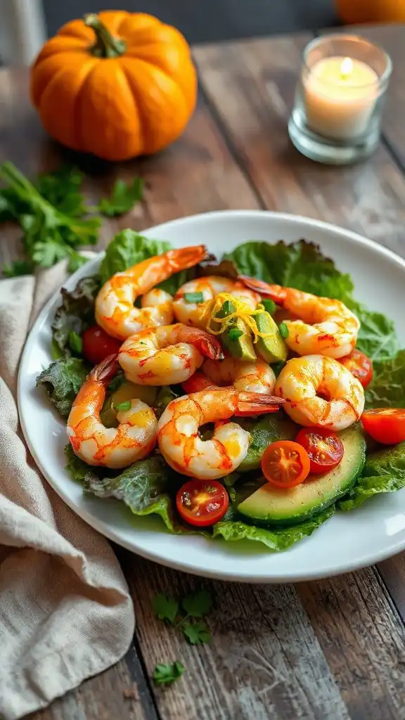 fresh shrimp avocado salad