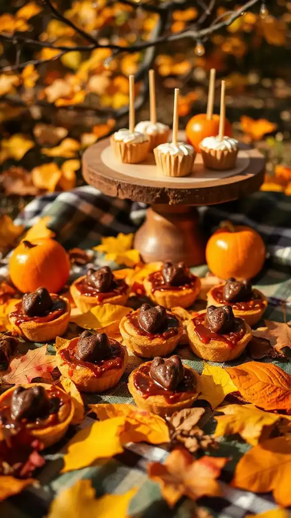 frog prince chocolate tarts