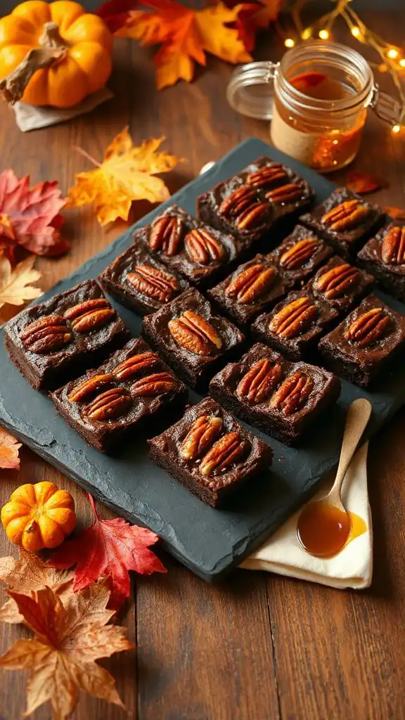 fudgy pecan pie brownies fudgy pecan pie brownies