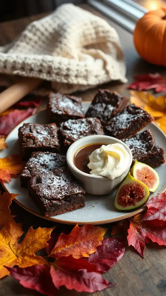 fudgy sweet potato brownies