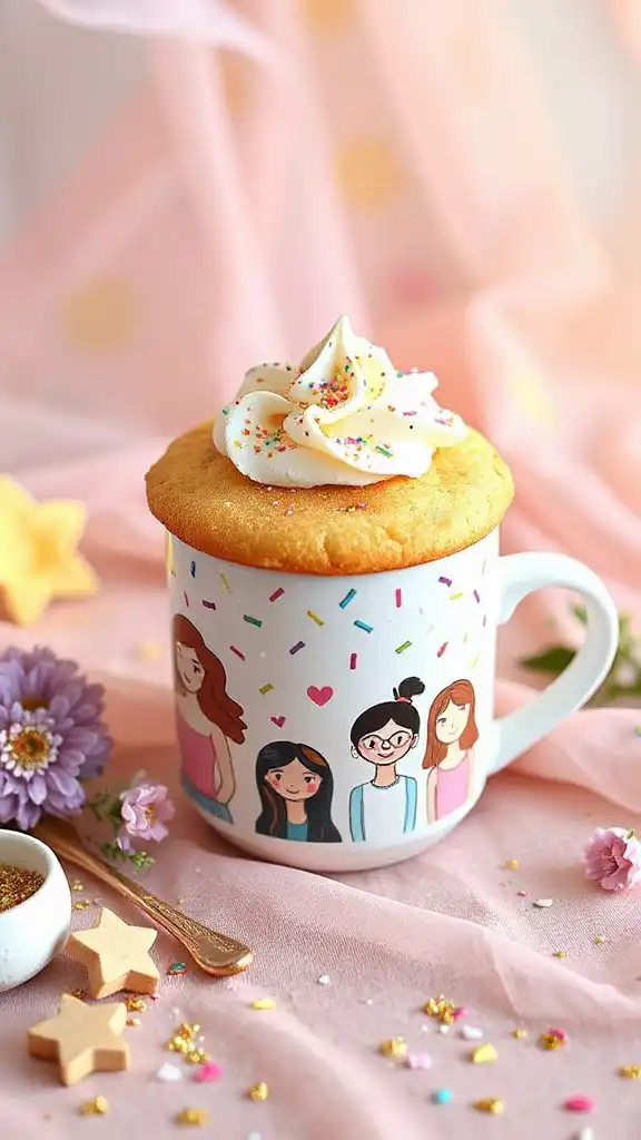 funfetti single serving mug cake