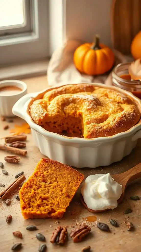 fuss free pumpkin dessert delight