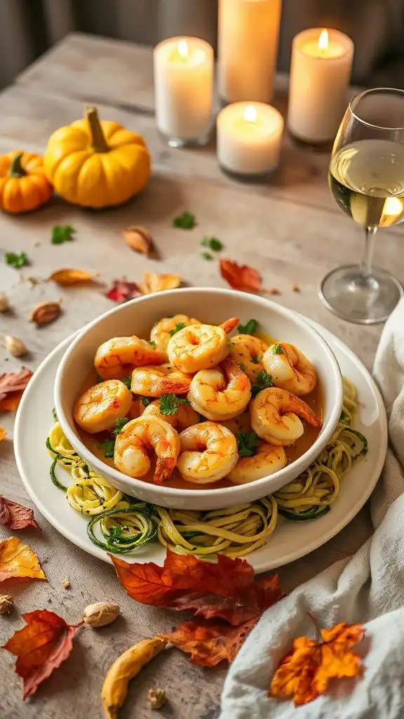 garlic butter shrimp dish