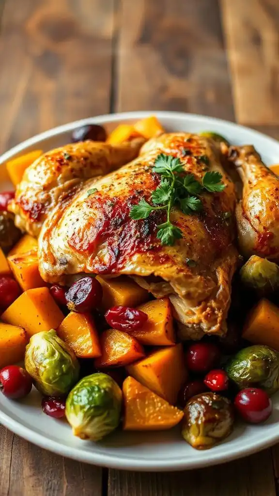 garlic herb baked chicken
