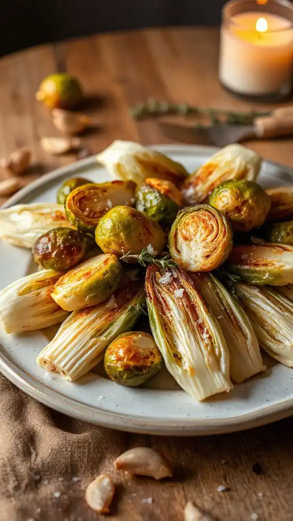 garlic herb roasted vegetables