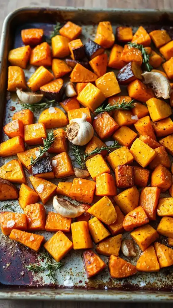 garlic herb roasted vegetables recipe