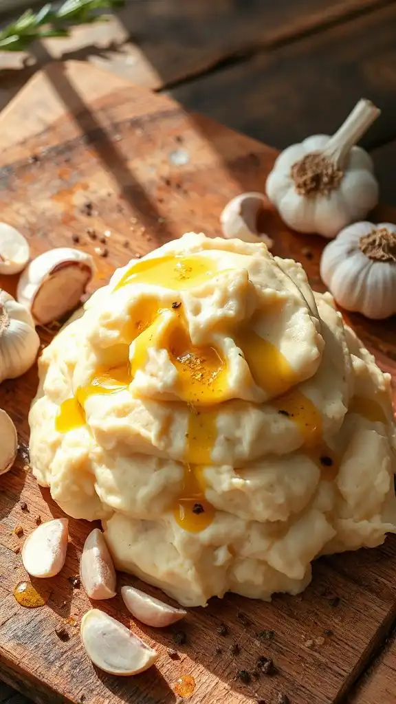 garlic infused mashed potatoes recipe