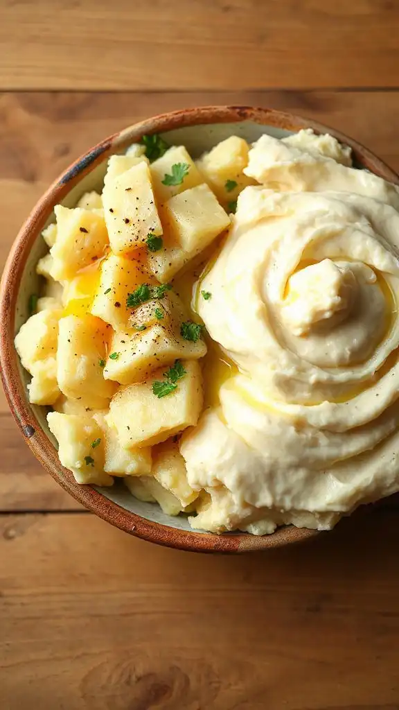 garlic olive oil mashed potatoes