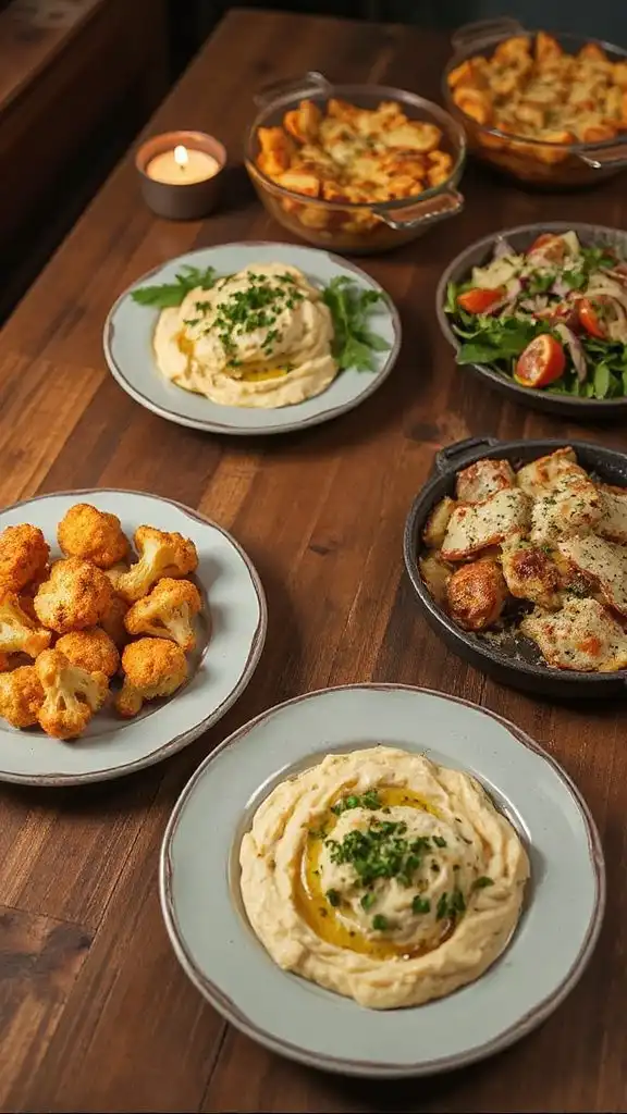 garlic parmesan autumn dishes