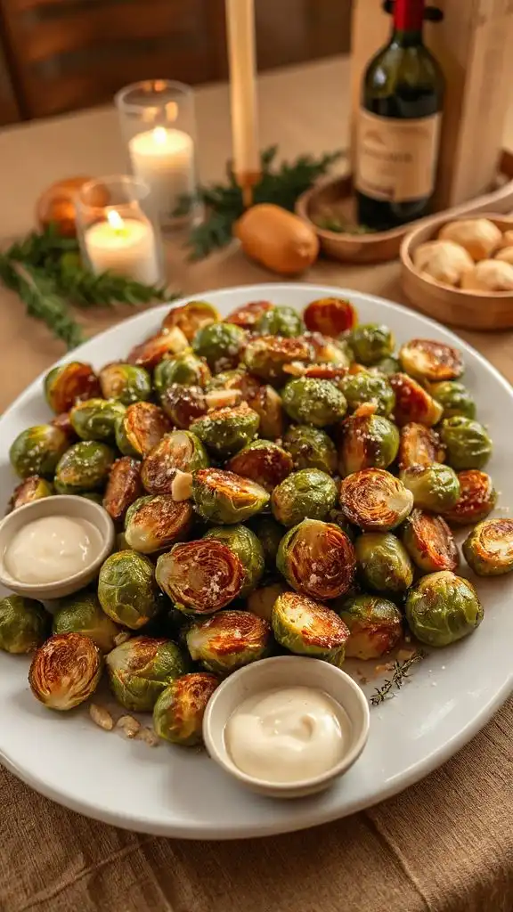 garlic parmesan brussels sprouts recipe
