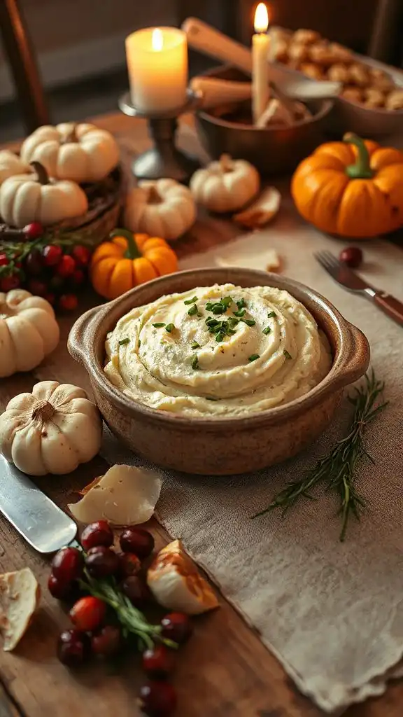 garlic parmesan mashed potatoes