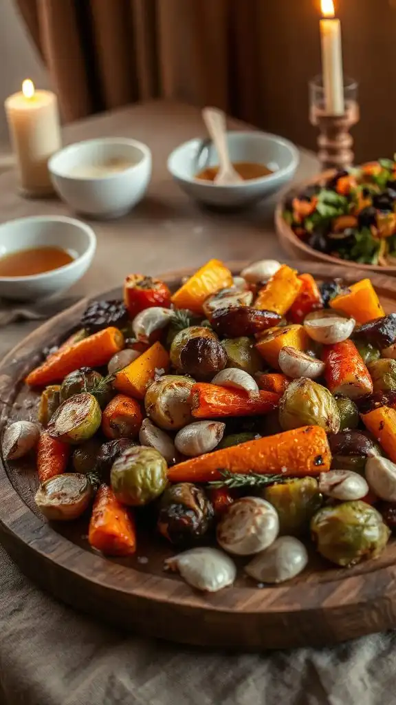 garlic roasted vegetable medley