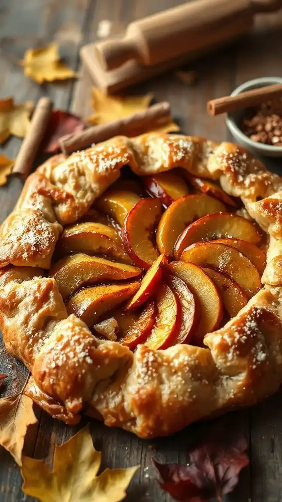 ginger apple galette recipe