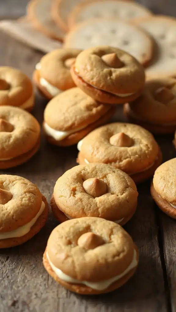 ginger cr me cookie sandwiches