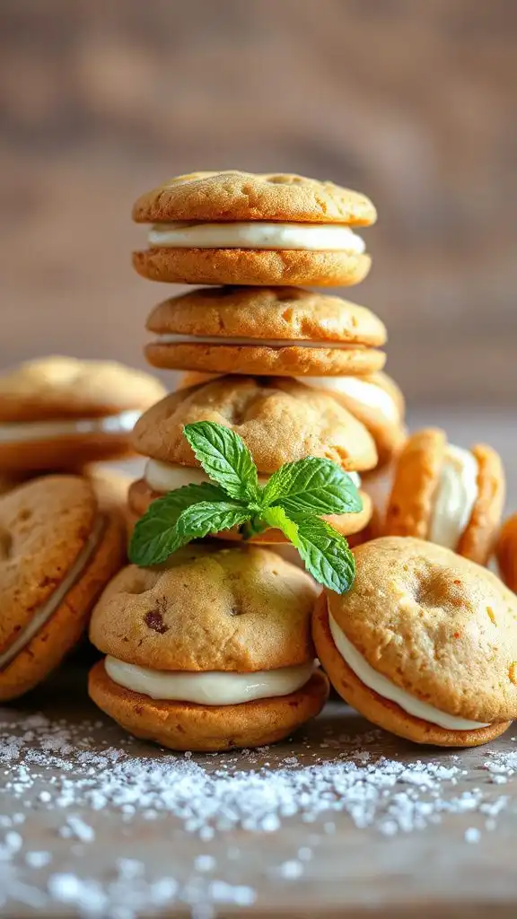 ginger cr me sandwich cookies recipe