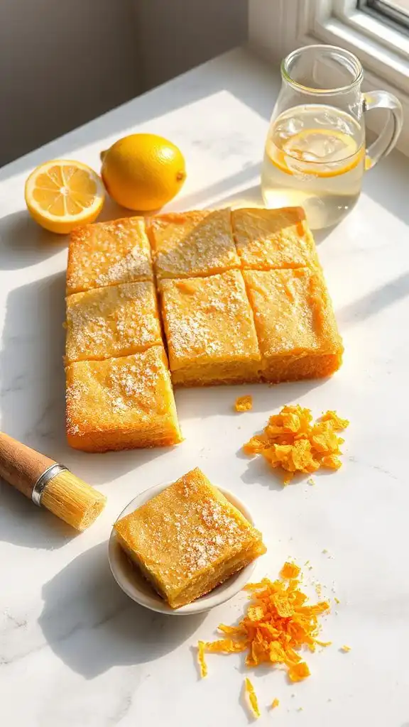 ginger lemon dessert bars ginger lemon dessert bars