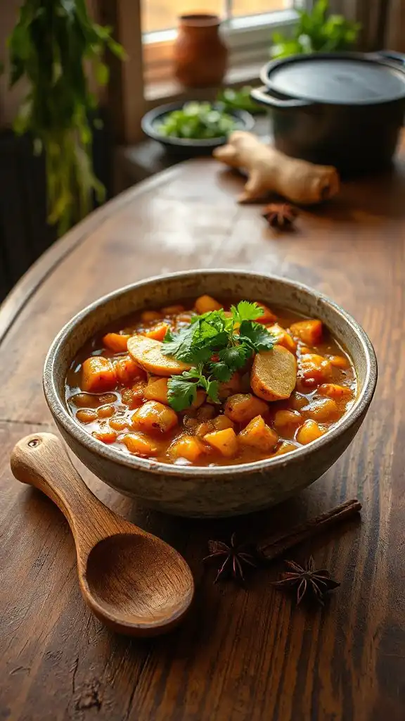ginger lentil stew recipe