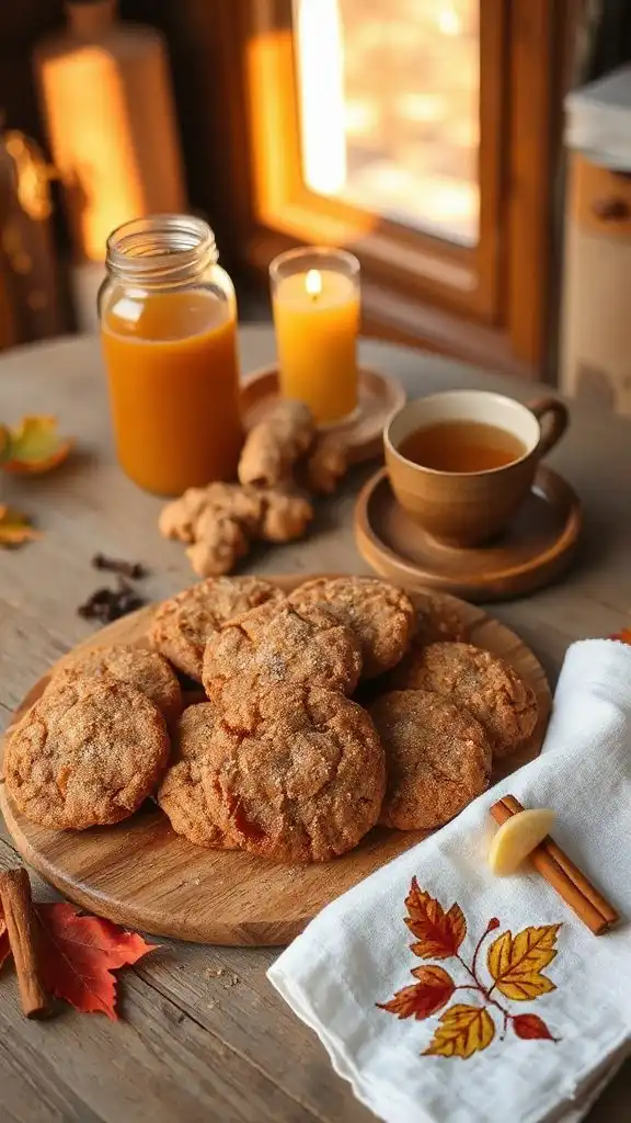 ginger molasses cookie recipe