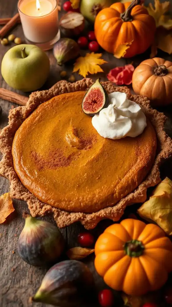 ginger snap pumpkin pie