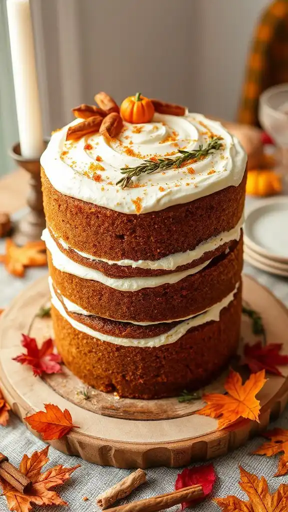 gingerbread cake with cream cheese