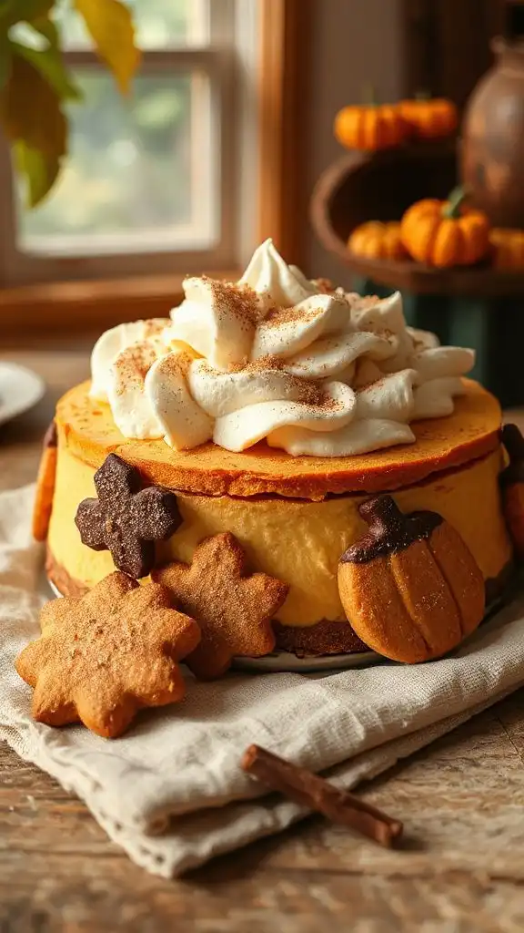 gingerbread cheesecake holiday dessert