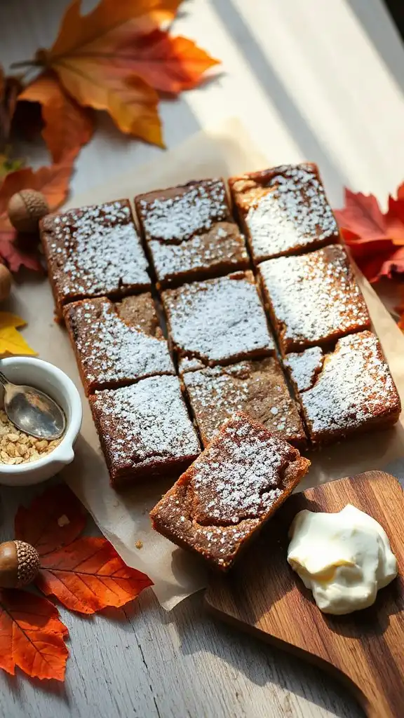 gingerbread cookie bars recipe