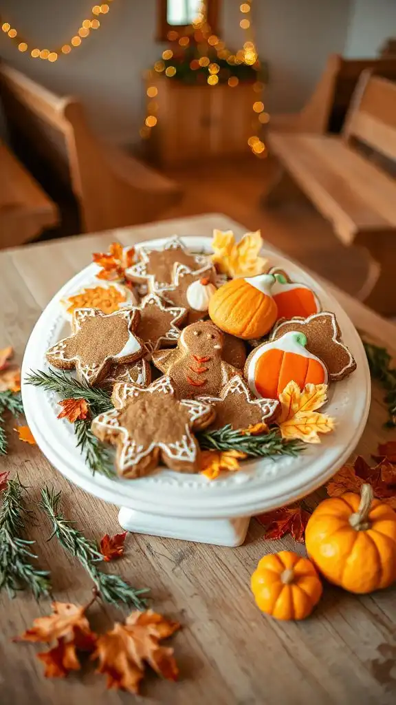 gingerbread cookies with icing