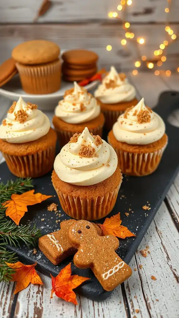 gingerbread cream dessert delight