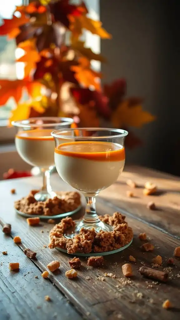 gingerbread crust for panna cotta