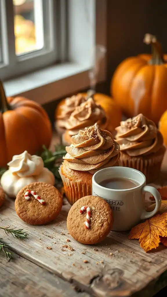 gingerbread latte cupcakes recipe