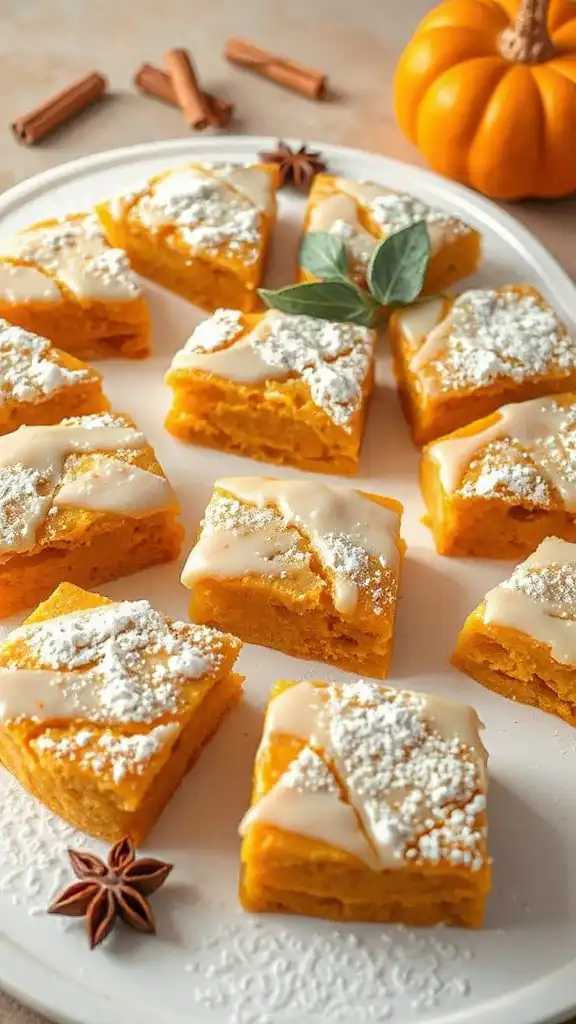 glaze and dust shortbread