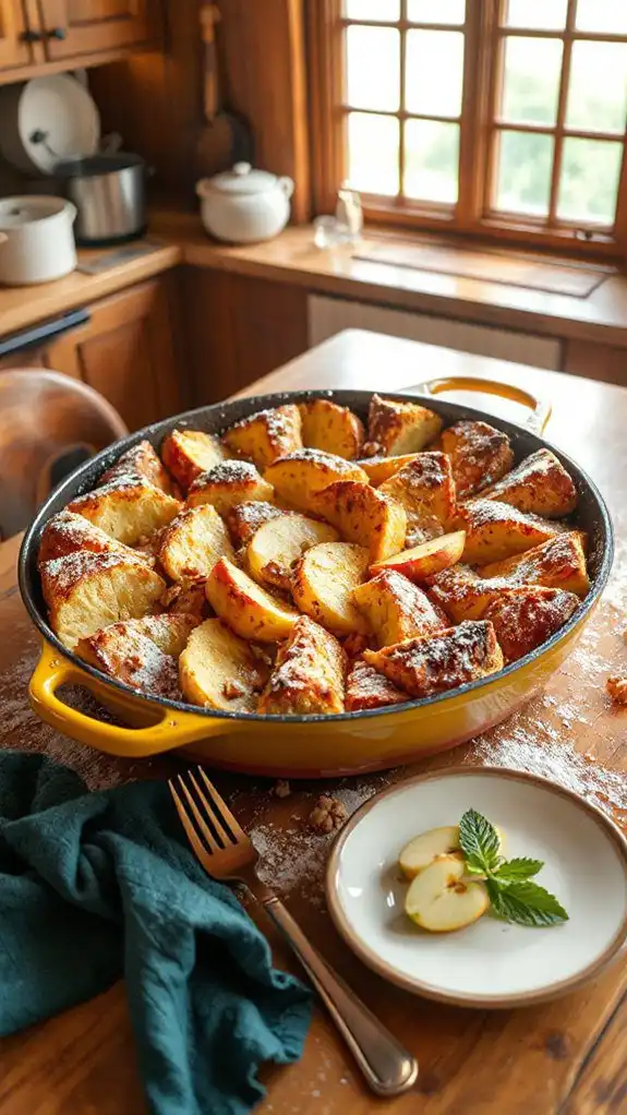 gluten free apple breakfast casserole