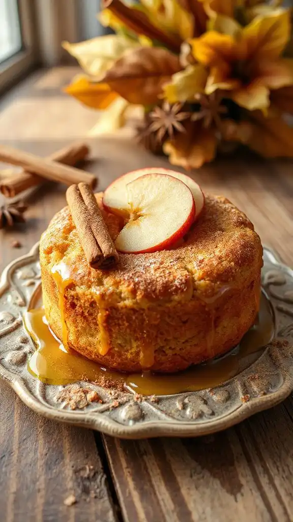 gluten free apple cinnamon cake
