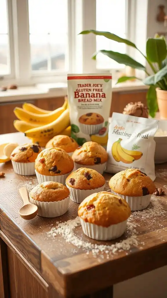 gluten free banana muffin mix
