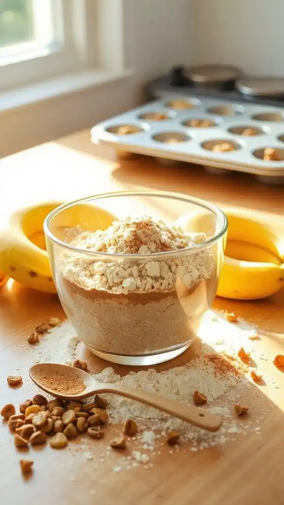 gluten free banana muffin mix