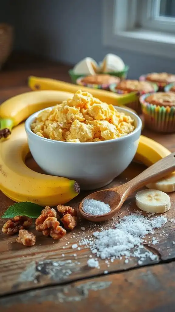 gluten free banana muffin mix