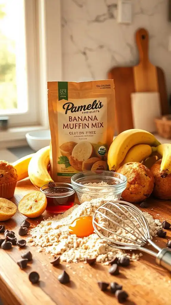 gluten free banana muffin mix