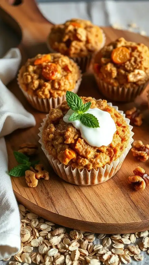 gluten free carrot cake cups