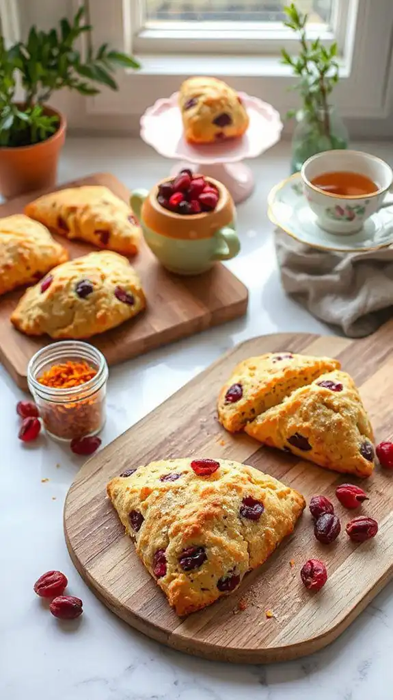 gluten free festive scone recipe
