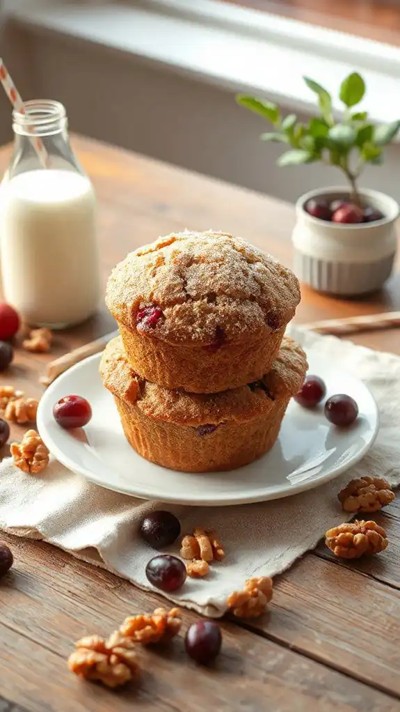 gluten free flavorful breakfast muffins
