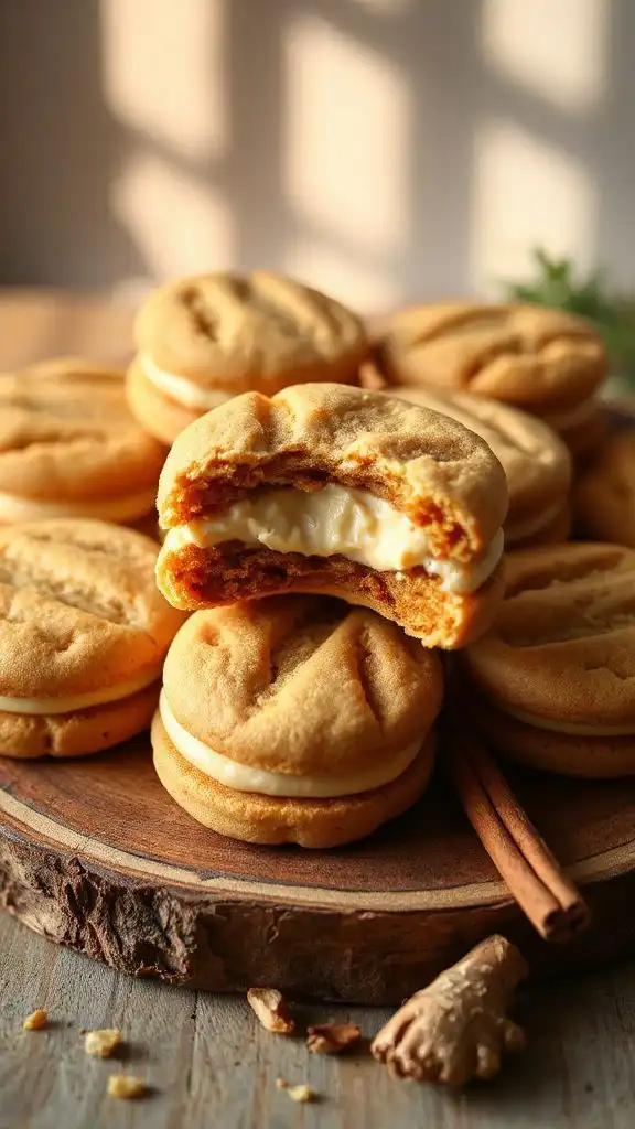 gluten free ginger cr me cookies